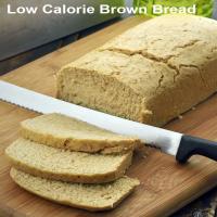 low calorie brown bread | low calorie whole wheat bread | healthy Indian brown bread | homemade brown bread with 100% whole wheat flour |_image