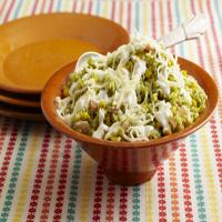 Green Rice with Creamy Cheese Sauce_image
