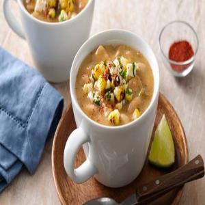 Southwestern Chili with Elote Topping_image
