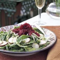Green Bean, Spinach, and Beet Salad_image