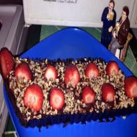 No Bake Strawberry Chocolate Tart_image