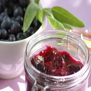 Blueberry-Sage-Ginger Jam image