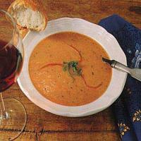 Cream of Red Bell Pepper Soup_image