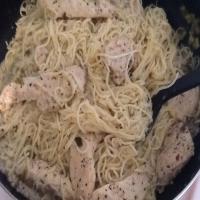 Chicken Scampi With Pasta_image