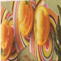orange sherbet in orange shells image