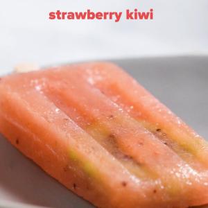 Strawberry Kiwi Sangria Ice Pops Recipe by Tasty image