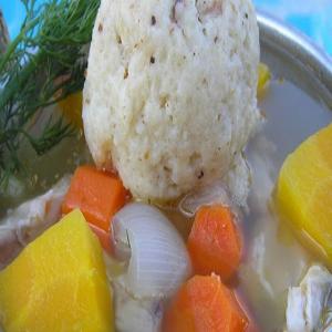 Angel Family Chicken Soup with Matzo Balls_image