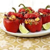Salsa chicken peppers image