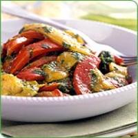 Herb-Roasted Peppers with Garlic_image