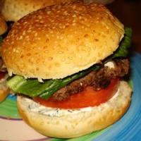 Summer Feta Burger with Gourmet Cheese Spread_image