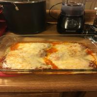 No Breading Baked Chicken Parmesan image