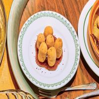 Goat Cheese Croquettes With Spiced Membrillo_image