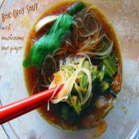 Bok Choy Soup With Mushrooms and Ginger image