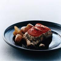 Broiled Bluefish with Tomato and Herbs image
