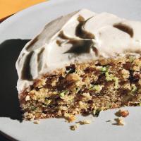 Zucchini-Pecan Cake with Cream Cheese Frosting image