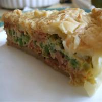 Bacon and Egg Pie image