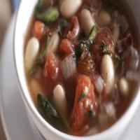 Skinny Tuscan White Bean Soup image