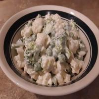 Broccoli ~ Cauliflower ~ Pea Salad_image