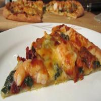 All American Ranch Spinach Shrimp Pizza #RSC_image