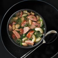 Kielbasa Spinach Soup image