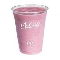 Strawberry banana smoothie (like Mcdonalds)_image