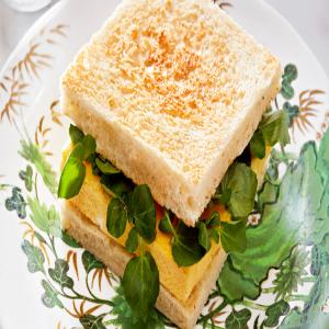 Custard Egg Sandwich on Shokupan_image
