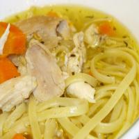 Real Chicken Noodle Soup image