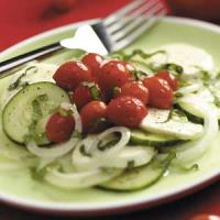 Grape Tomato Mozzarella Salad image
