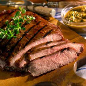 Flank Steak with Loaded Smashed Potatoes Recipe_image