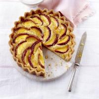 Peach & almond tart image