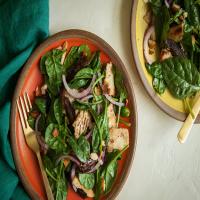 Baby Spinach Salad With Dates and Almonds_image