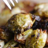 Honey Balsamic Roasted Brussels Sprouts Recipe by Tasty image