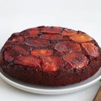 Apple-Molasses Upside-Down Cake image