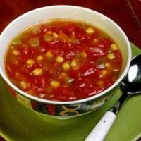 Spicy Tomato and Corn Soup_image