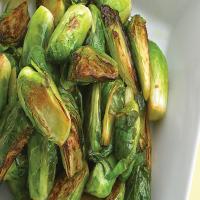 Caramelized Brussels Sprouts with Lemon image