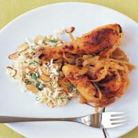 Baked Chicken and Onions image