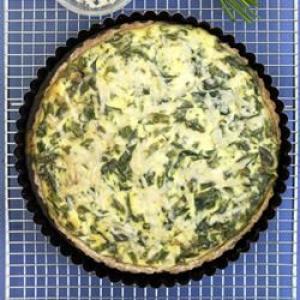 Asparagus, Shallot and Spinach Torte image