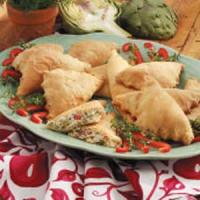 Creamy Herb Appetizer Pockets image