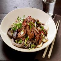 Asian Pork with Noodles image