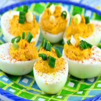 Barbeque Deviled Eggs image
