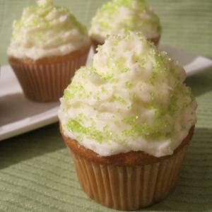 Coconut Angel Cupcakes With Coconut Frosting image