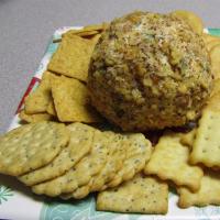Festive Olive Cheese Ball_image