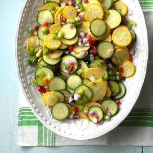 Sweet & Sour Squash Salad_image