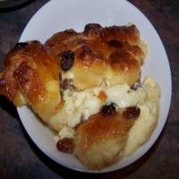 Marmalade-Glazed Croissant Pudding_image