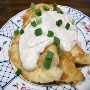 Crusted Chicken With Cream Sauce (Lite-Bleu)_image