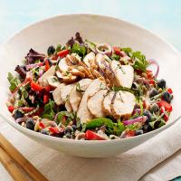 Blueberry-Balsamic Grilled Chicken Salad_image
