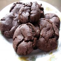 Eggless Chocolate Cookies image