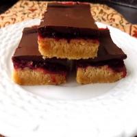 Holly's Chocolate Cranberry Cookie Bars image