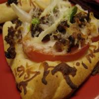 Sausage Onion and Pepper Pizza_image