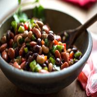 3-Bean Good Luck Salad With Cumin Vinaigrette image